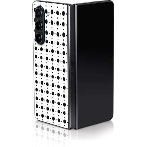 Grid Dot Galaxy Z Fold5 5G Skin